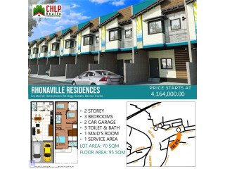 RHONAVILLE RESIDENCES-Bacoor Cavite
