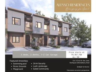 LUXURY HOUSE IN ALESSO RESIDENCES FOR SALEE