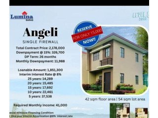 AFFORDABLE HOUSE IN LUMINA HOMES BARAS RIZAL FOR SALEE