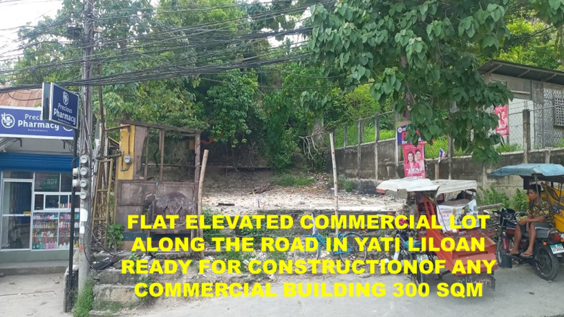 flat-elevated-lot-for-sale-along-road-yati-liloan-cebu-big-0