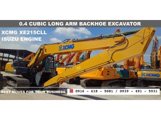 Long Arm backhoe Excavator XCMG XE215CLL Isuzu Engine