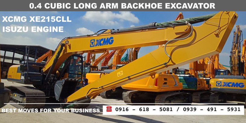 long-arm-backhoe-excavator-xcmg-xe215cll-isuzu-engine-big-0