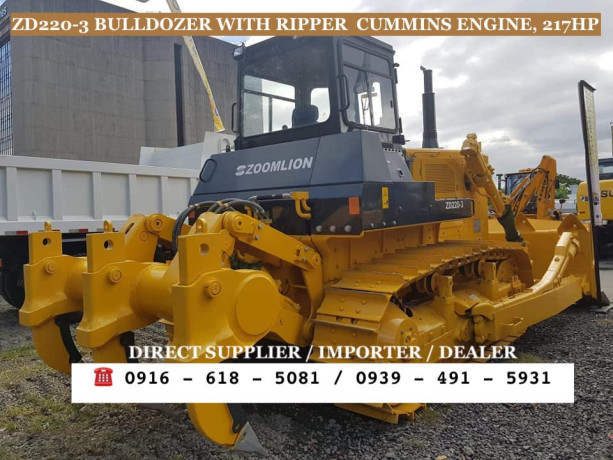 bulldozer-217hp-zoomlion-zd220-3-straight-type-with-ripper-big-1