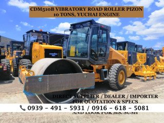 10tons Vibratory Road Roller Pizon Lonking CDM510B