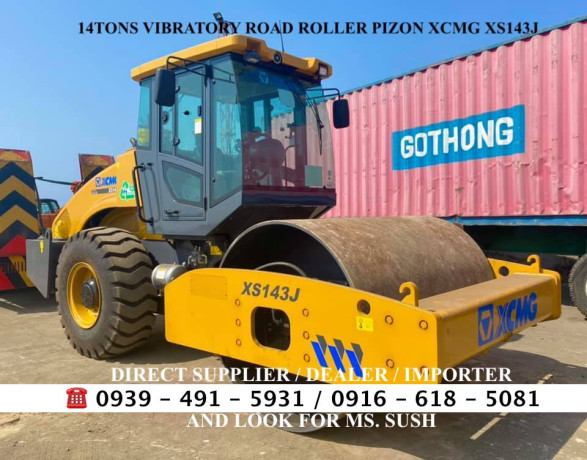 14-tons-vibratory-road-roller-pizon-xcmg-xs143j-big-0