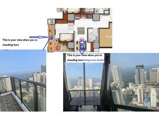 1 BR w/ balcony For Sale w/ Manila bay View