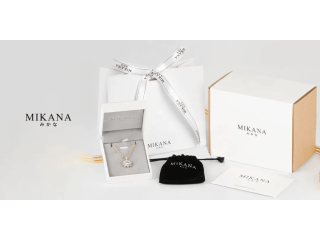 Mikana Initials 18k Gold Plated A-Z Letter Pendant Necklaces