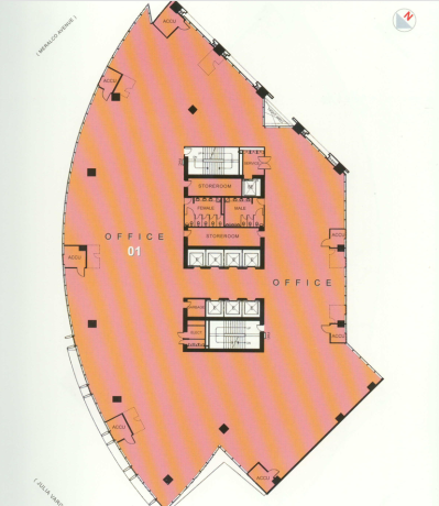 ortigas-center-office-one-floor-for-sale-near-megamall-big-1