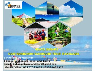 5D4N CDO BUKIDNON CAMIGUIN ILIGAN TOUR PACKAGES 2024