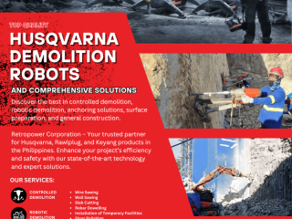 Top-Quality Husqvarna Demolition Robots & Solutions