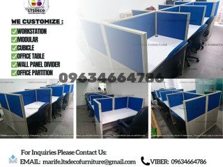 CUSTOMIZED WORKSTATION MODULAR OFFICE PARTITION FURNITURE