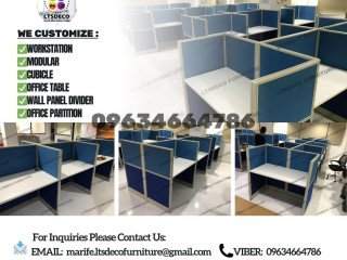 WORKSTATION MODULAR TABLE OFFICE PARTITION FURNITURES