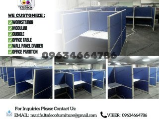 CUSTOMIZED WORKSTATION TABLE OFFICE PARTITION FURNITURES