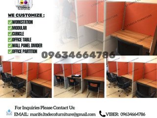 WORKSTATION CALL CENTER TABLE OFFICE PARTITION FURNITURE