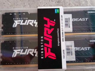 Kingston Fury Beast DDR4 3600 16GB(8GBx2) Kit