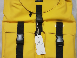 Jack Wills Beresford Cargo Backpack - Yellow