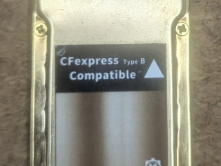 CF Express Type B high speed memory card