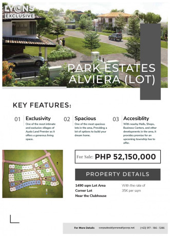 residential-lot-corner-lot-for-sale-in-park-estates-alviera-porac-pampanga-big-0